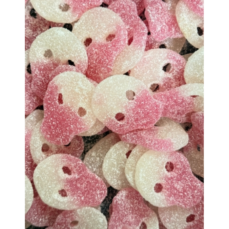 Zure Duo Skulls Dragonfruit Schepsnoep 200 gram (Halal)